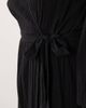 Esmee Curve Esmée Curve wrap front long sleeve midaxi beach dress in black - 3