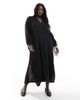 Esmee Curve Esmee Curve Exclusive oversized summer beach dress in black - 2