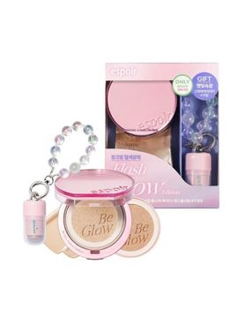 espoir Espoir Be Glow Volume Cushion SPF42 PA+++ (original + refill + stick highlighter keyring)