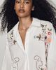Essentiel Antwerp Essential Antwerp Jayme Embroidered Eyelet Buttondown Shirt - 4