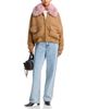 Essentiel Antwerp Essentiel Antwerp Faux Fur Collar Knitted Jacket - 2