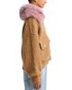 Essentiel Antwerp Essentiel Antwerp Faux Fur Collar Knitted Jacket - 5