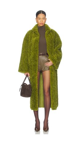 Essentiel Antwerp Essentiel Antwerp Ispot Faux Fur Coat