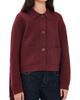 ESSENTIEL ANTWERP ESSENTIEL ANTWERP Istern Jacket with Fringes Margot Mauve - 1