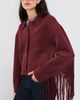 ESSENTIEL ANTWERP ESSENTIEL ANTWERP Istern Jacket with Fringes Margot Mauve - 2