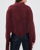 ESSENTIEL ANTWERP ESSENTIEL ANTWERP Istern Jacket with Fringes Margot Mauve - 3