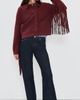ESSENTIEL ANTWERP ESSENTIEL ANTWERP Istern Jacket with Fringes Margot Mauve - 5