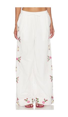 Essentiel Antwerp Essentiel Antwerp Janai Embroidered Pants