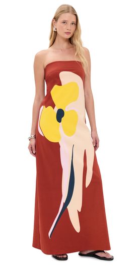 ESSENTIEL ANTWERP ESSENTIEL ANTWERP Jannick Printed Jersey Dress Combo1 Faded Plum
