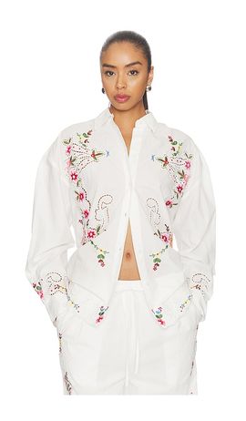 Essentiel Antwerp Essentiel Antwerp Jayme Embroidered Shirt