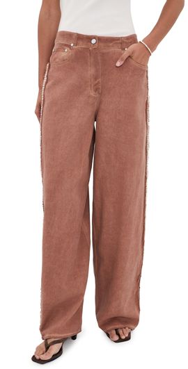 ESSENTIEL ANTWERP ESSENTIEL ANTWERP Jeeper Studded Pants Faded Plum