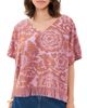 ESSENTIEL ANTWERP ESSENTIEL ANTWERP Jorlando Towel Jersey V Top Combo2 Violette - 1