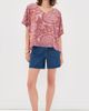 ESSENTIEL ANTWERP ESSENTIEL ANTWERP Jorlando Towel Jersey V Top Combo2 Violette - 5