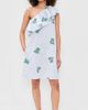 ESSENTIEL ANTWERP ESSENTIEL ANTWERP Jusjus Asymmetric Ruffle Dress Combo2 Off White - 5