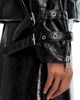 Essentiel Antwerp Essentiel Antwerp Kabuki Faux Leather Bomber Jacket - 6