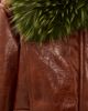 ESSENTIEL ANTWERP ESSENTIEL ANTWERP Kabuki Faux Leather Bomber Jacket Cigar Lounge - 6
