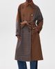 ESSENTIEL ANTWERP ESSENTIEL ANTWERP Kagu Patchwork Trench Coat Combo1 Bear Me - 3