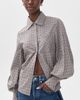 ESSENTIEL ANTWERP ESSENTIEL ANTWERP Kalmia Voluminous Sleeve Shirt Combo3 Steel Pulse - 2