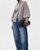 ESSENTIEL ANTWERP ESSENTIEL ANTWERP Kalmia Voluminous Sleeve Shirt Combo3 Steel Pulse - 5