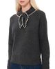 ESSENTIEL ANTWERP ESSENTIEL ANTWERP Kasa Pullover with Beads Combo2 Steel Pulse - 1