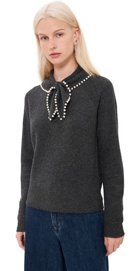 ESSENTIEL ANTWERP ESSENTIEL ANTWERP Kasa Pullover with Beads Combo2 Steel Pulse