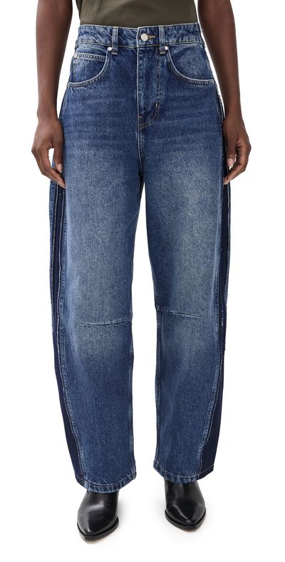 ESSENTIEL ANTWERP ESSENTIEL ANTWERP Kashba Patchwork Jeans Combo1 Midnight Wave