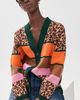 ESSENTIEL ANTWERP ESSENTIEL ANTWERP Kaudi Striped Knit Cardigan Combo1 Desert Muse - 2