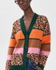 ESSENTIEL ANTWERP ESSENTIEL ANTWERP Kaudi Striped Knit Cardigan Combo1 Desert Muse - 3
