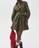 ESSENTIEL ANTWERP ESSENTIEL ANTWERP Keto Mini Shirt Dress Combo4 Dusty Green - 5