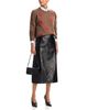 Essentiel Antwerp Essentiel Antwerp Kind Faux Leather Midi Skirt - 2