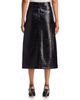 Essentiel Antwerp Essentiel Antwerp Kind Faux Leather Midi Skirt - 3