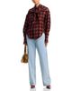 Essentiel Antwerp Essentiel Antwerp Kiss Oversized Printed Shirt with Removable Scarf - 2