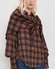 ESSENTIEL ANTWERP ESSENTIEL ANTWERP Kiss Oversized Shirt With Scarf Combo1 Firestarter - 2