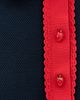 ESSENTIEL ANTWERP ESSENTIEL ANTWERP Kontrast Knitted Polo Combo4 Navy - 6