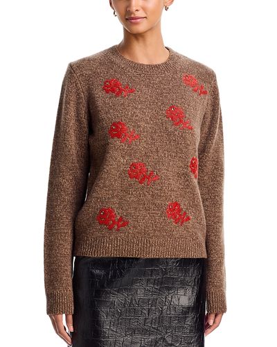 Essentiel Antwerp Essentiel Antwerp Korine Embroidered Pullover Sweater