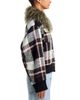 Essentiel Antwerp Essentiel Antwerp Kpop Faux Fur Collar Bomber Jacket - 5
