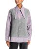 Essentiel Antwerp Essentiel Antwerp Kute Fabric Mix Shirt - 1