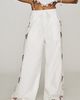 Essentiel Antwerp Janai 100% Cotton Embroidered Pants - 3