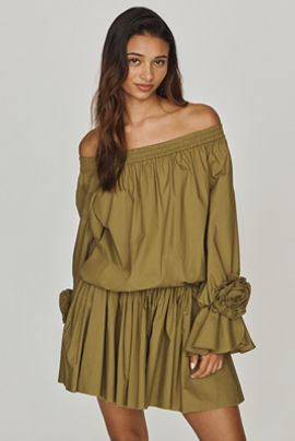 Essentiel Antwerp Jegan Off-Shoulder Dress