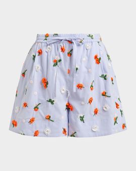 Essentiel Antwerp Jelena Flower Embellishments Shorts