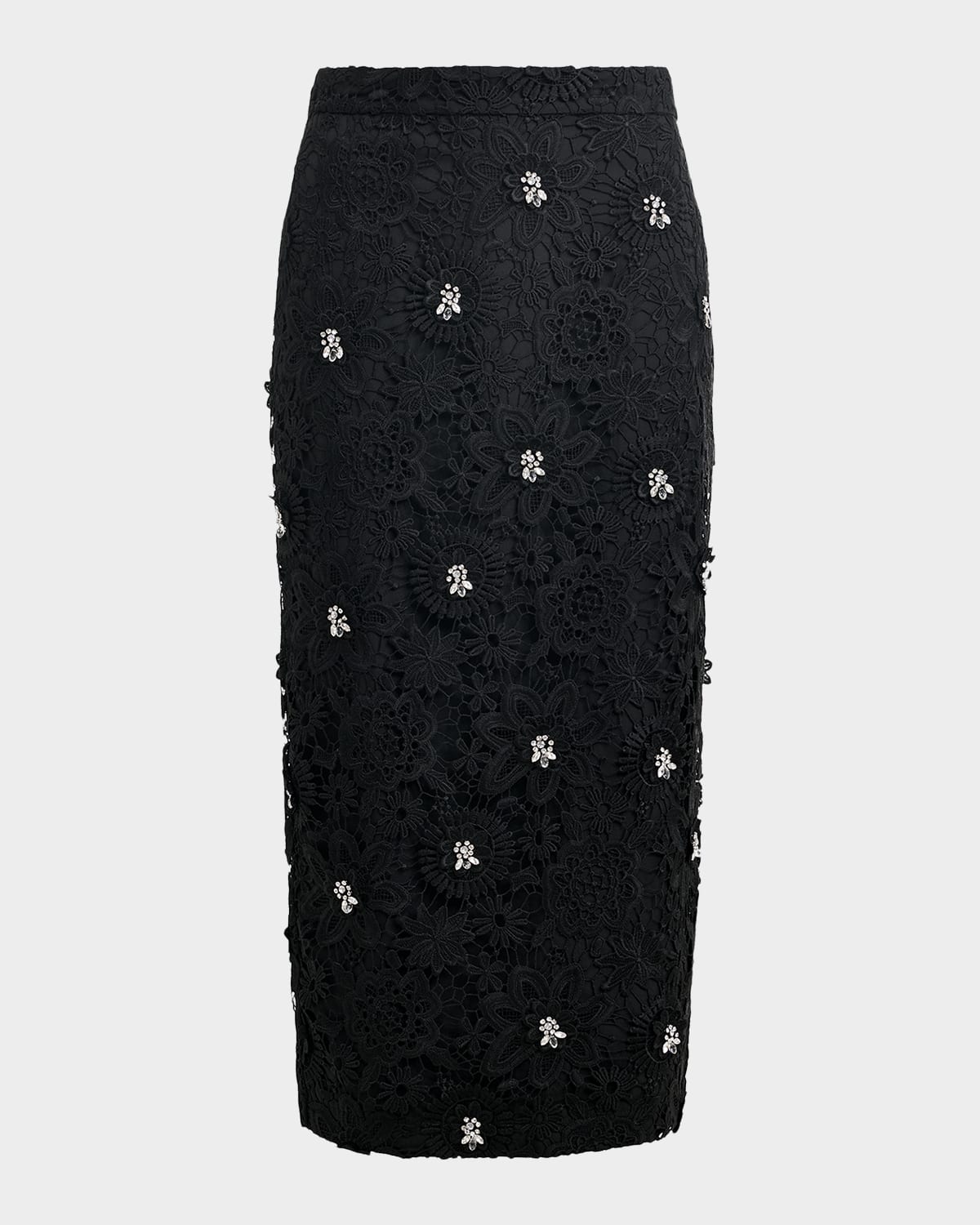 Essentiel Antwerp Jourget Floral Lace Pencil Skirt