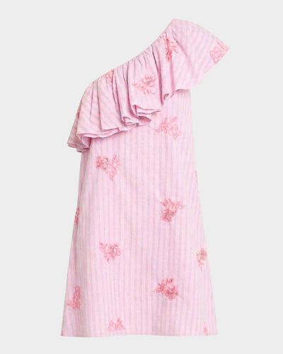 Essentiel Antwerp Jusjus Embellished Asymmetric Dress