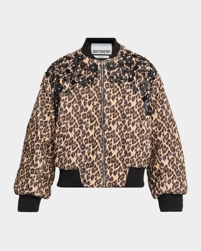 Essentiel Antwerp Kasenembo Embroidered Bomber Jacket