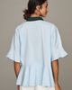 Essentiel Antwerp Kaylee 100% Cotton Peplum Blouse - 3
