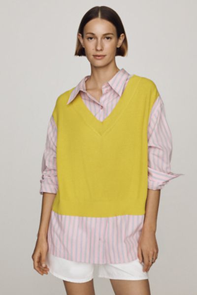 Essentiel Antwerp Knit Twofer Shirt Top