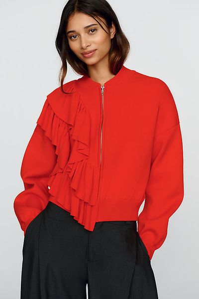 Essentiel Antwerp Kodi Zip Up Cardigan