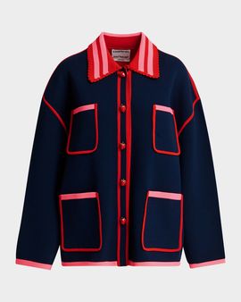Essentiel Antwerp Kokorico Knitted Shirt Jacket