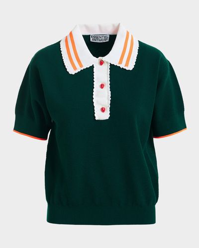 Essentiel Antwerp Kontrast Knitted Polo