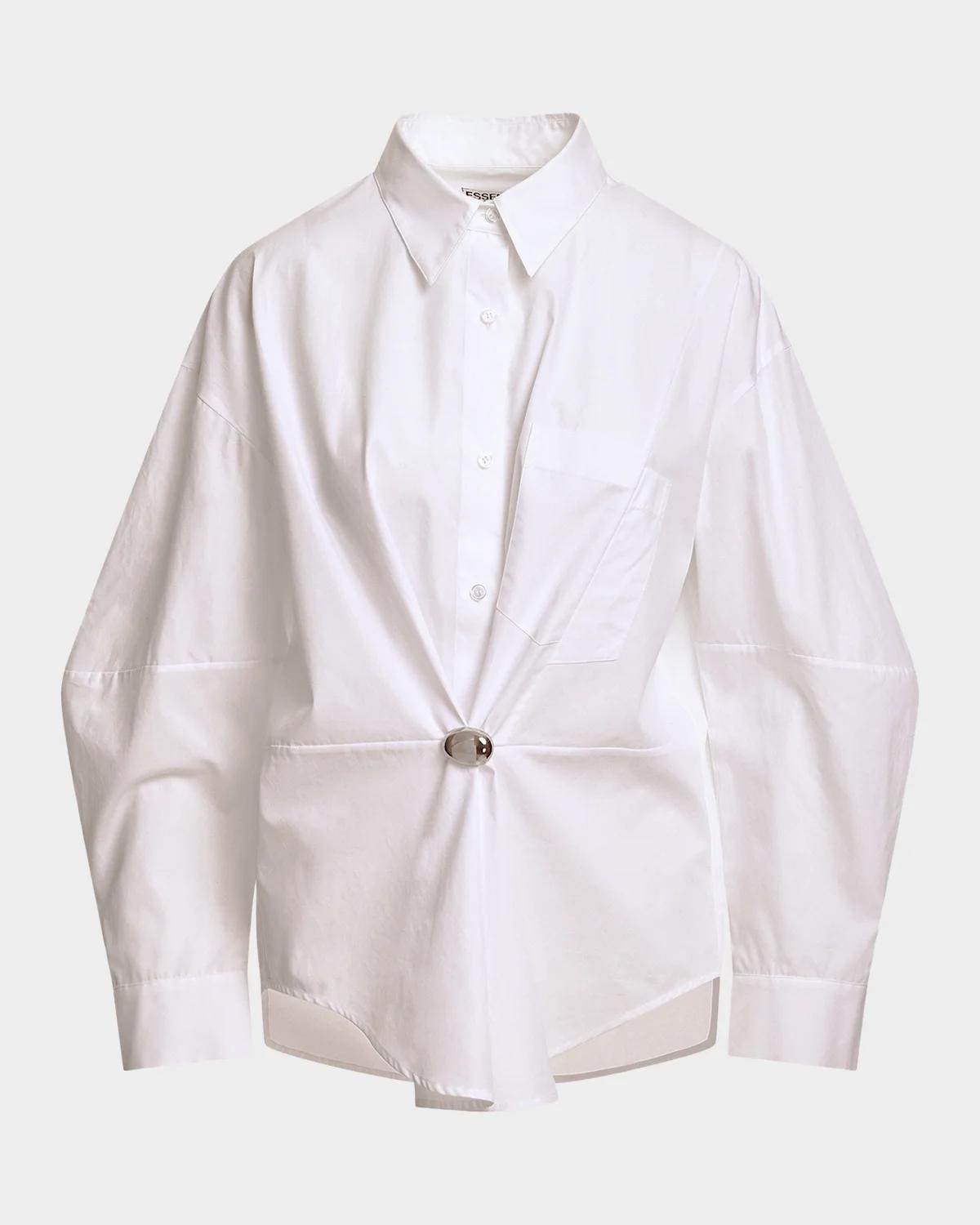Essentiel Antwerp Kreative Oversized Button-Front Shirt