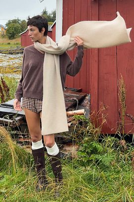Essentiel Antwerp Krook Wool Blend Hot Pants
